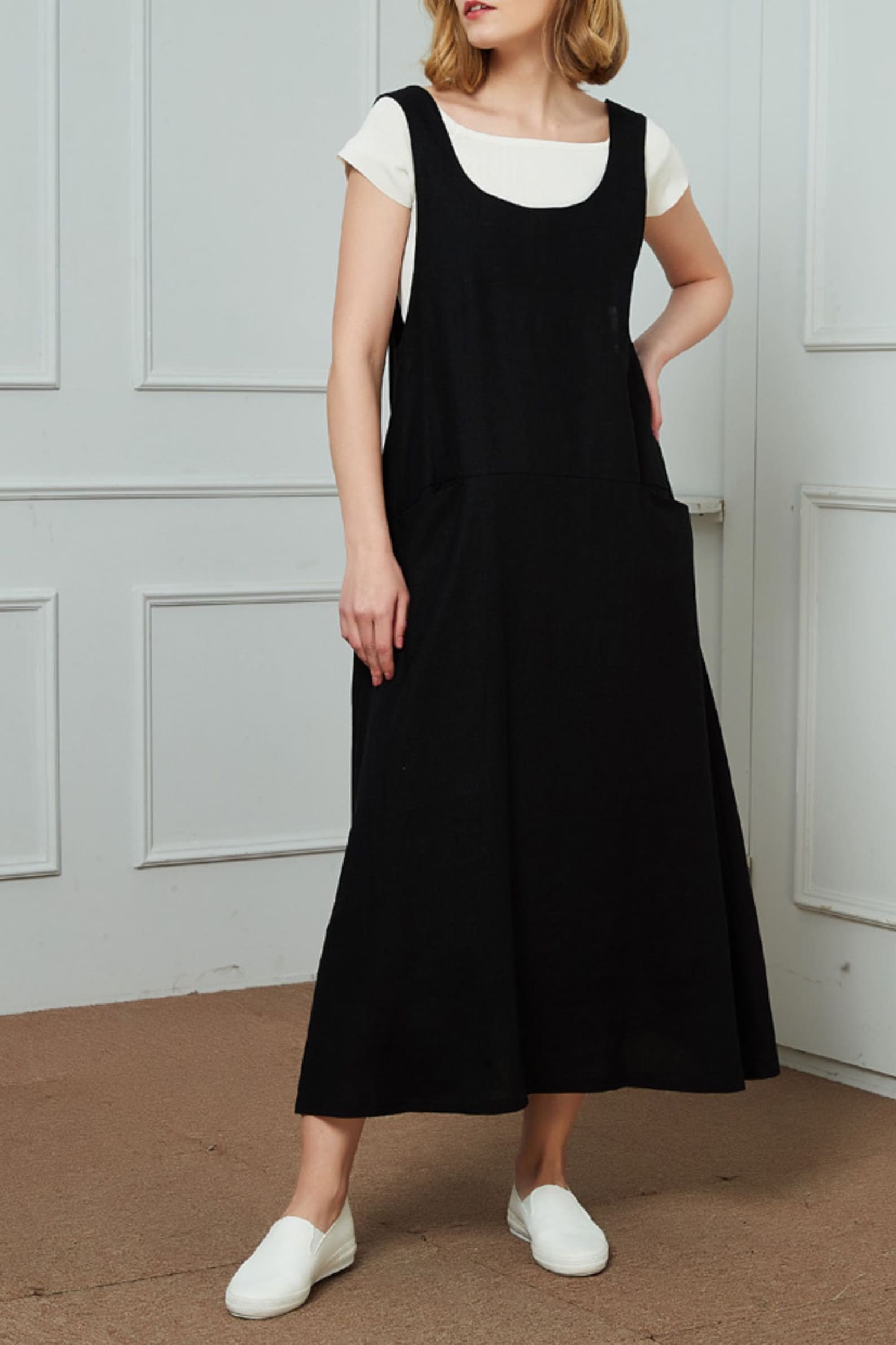 80s bridesmaid dresses plus size Elegant Empire Waist A-Line Dress Elegant Lace Dress removable-straps Size:18Â½ 34/35