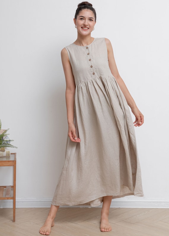 pleated smock midi dress Love Tree Fashion Pleated Smock Midi Dress 4921DN