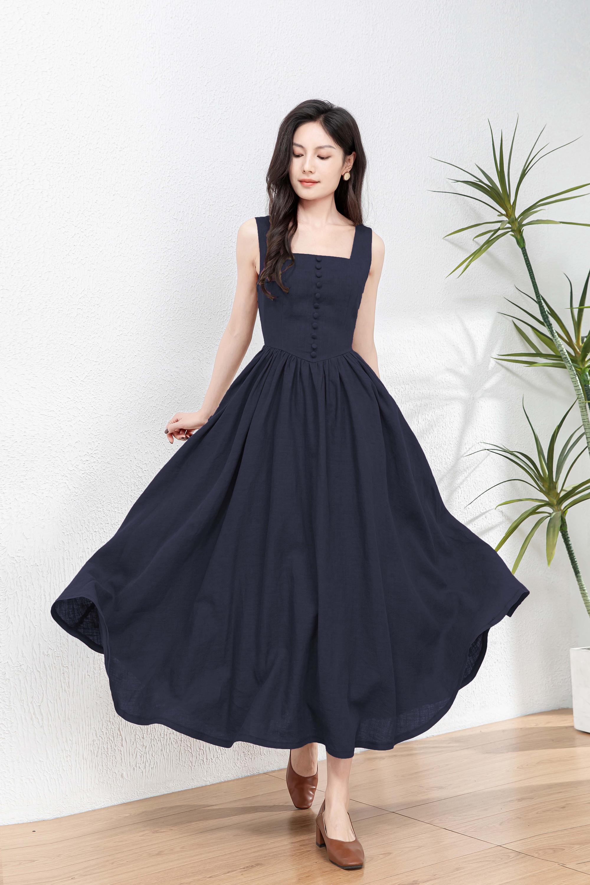navy blue dress with buttons Sail to Sable NAVY Button Front Shirt Dress NAVY / XXS / SP2614