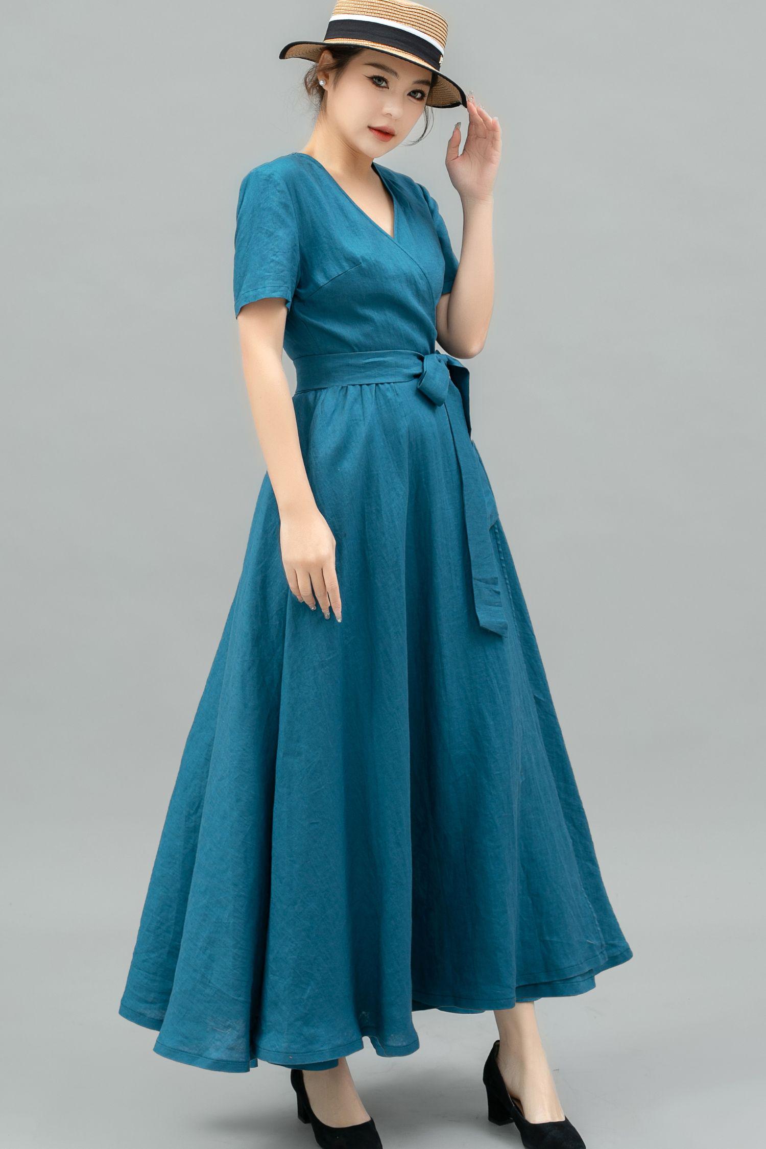 sachin and babi light blue dress Blue/Green Casual Dresses for Women main image 0
