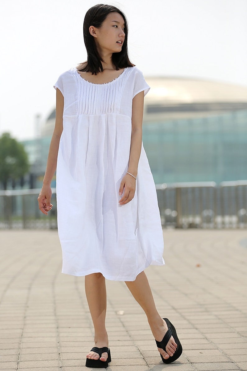 white cotton lace Embroidery boho dress 2017 new autumn vintage lantern Sleeve dresses Casual 