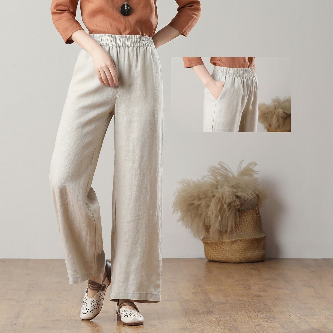VIP【関税送料無料】希少 ELEVENTY BEIGE LINEN PANTS Pants From 100% Linen For Summer I Babys & Kids I Beige