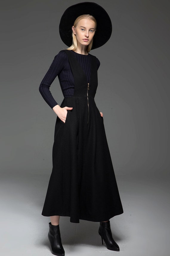 black dangri dress