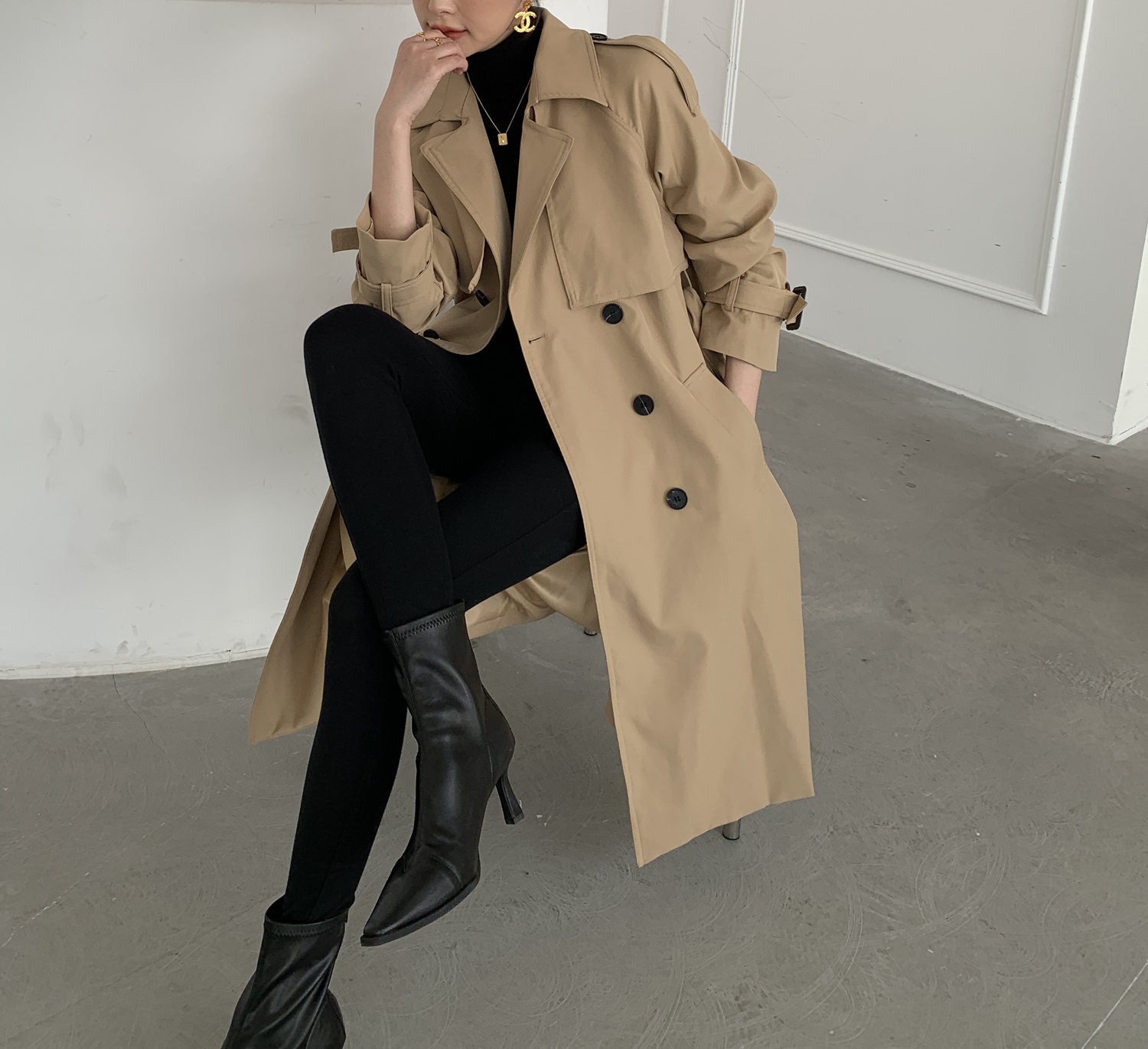 y*様 Herlipto Everyday Belted Trench Jack 51vBMHZtIUL._AC_SY350_QL65_.jpg