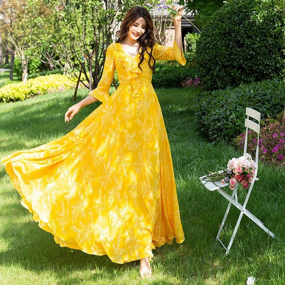 Lulus | Dreamy Romance Mustard Yellow Backless Maxi Dress | Size Medium | 100% Polyester Lulus | Dreamy Romance Mustard Yellow Backless Maxi Dress | Size Medium | 100% Polyester