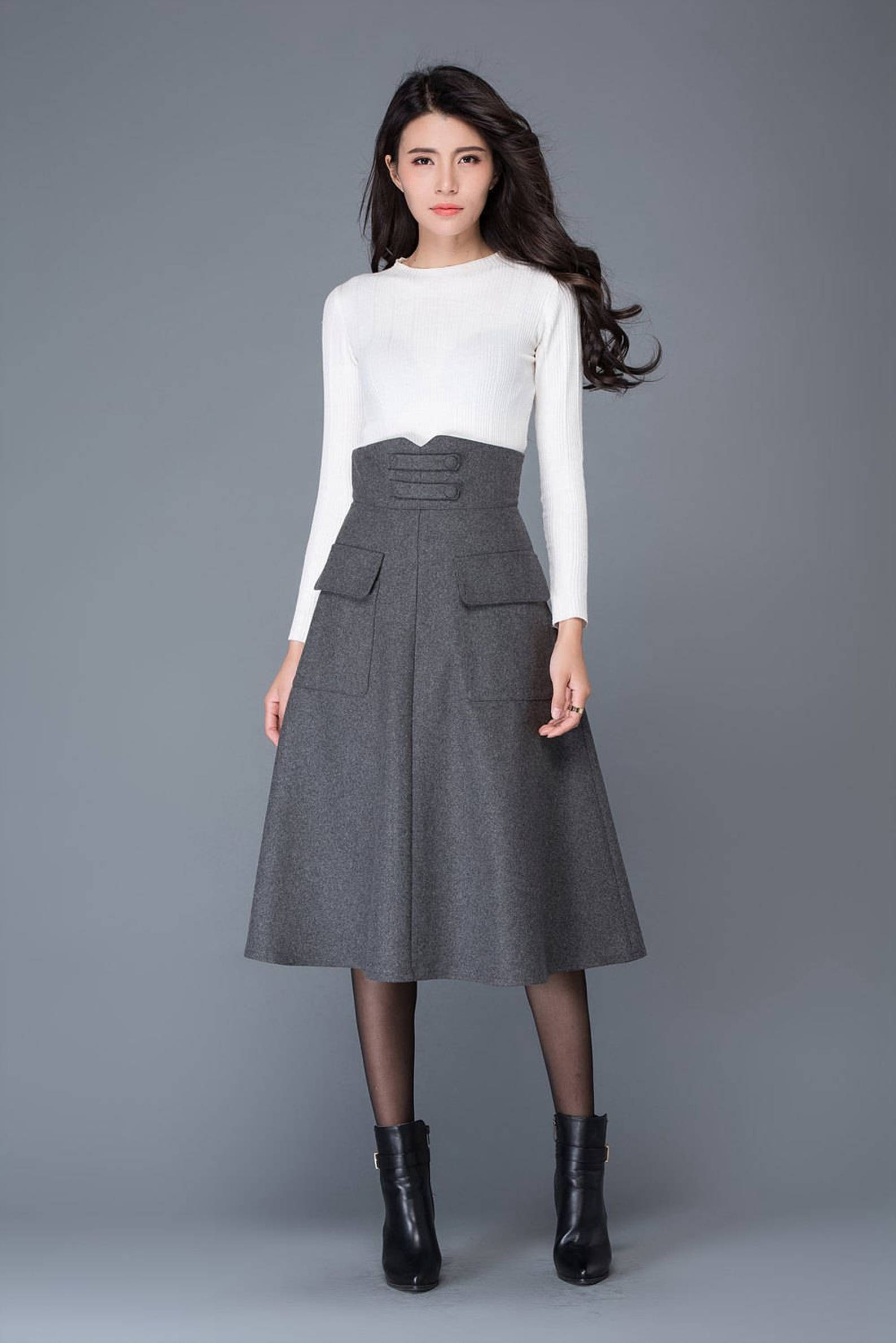Wool Skirt