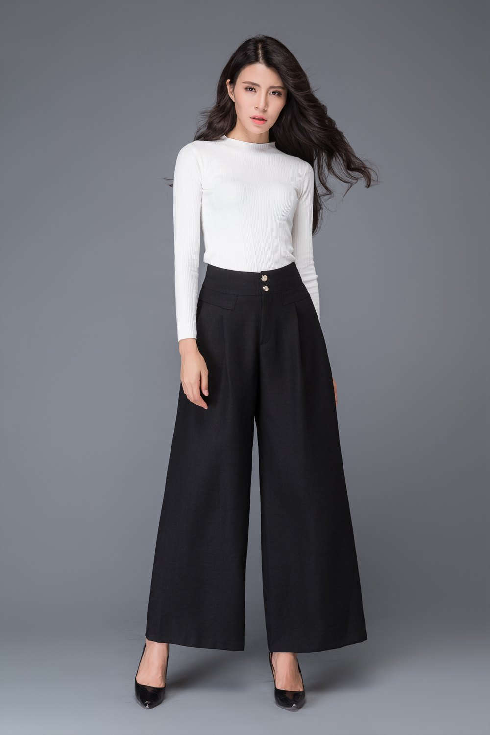 camel wool pants womens