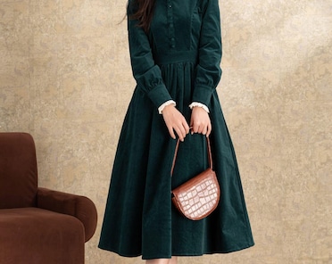 slim fit dress slacks Women's Kitts Corduroy Dress