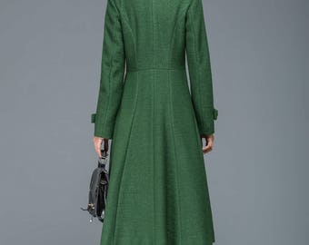Wool Coat, Long Wool Coat, Winter Coat Women, Womens Coat