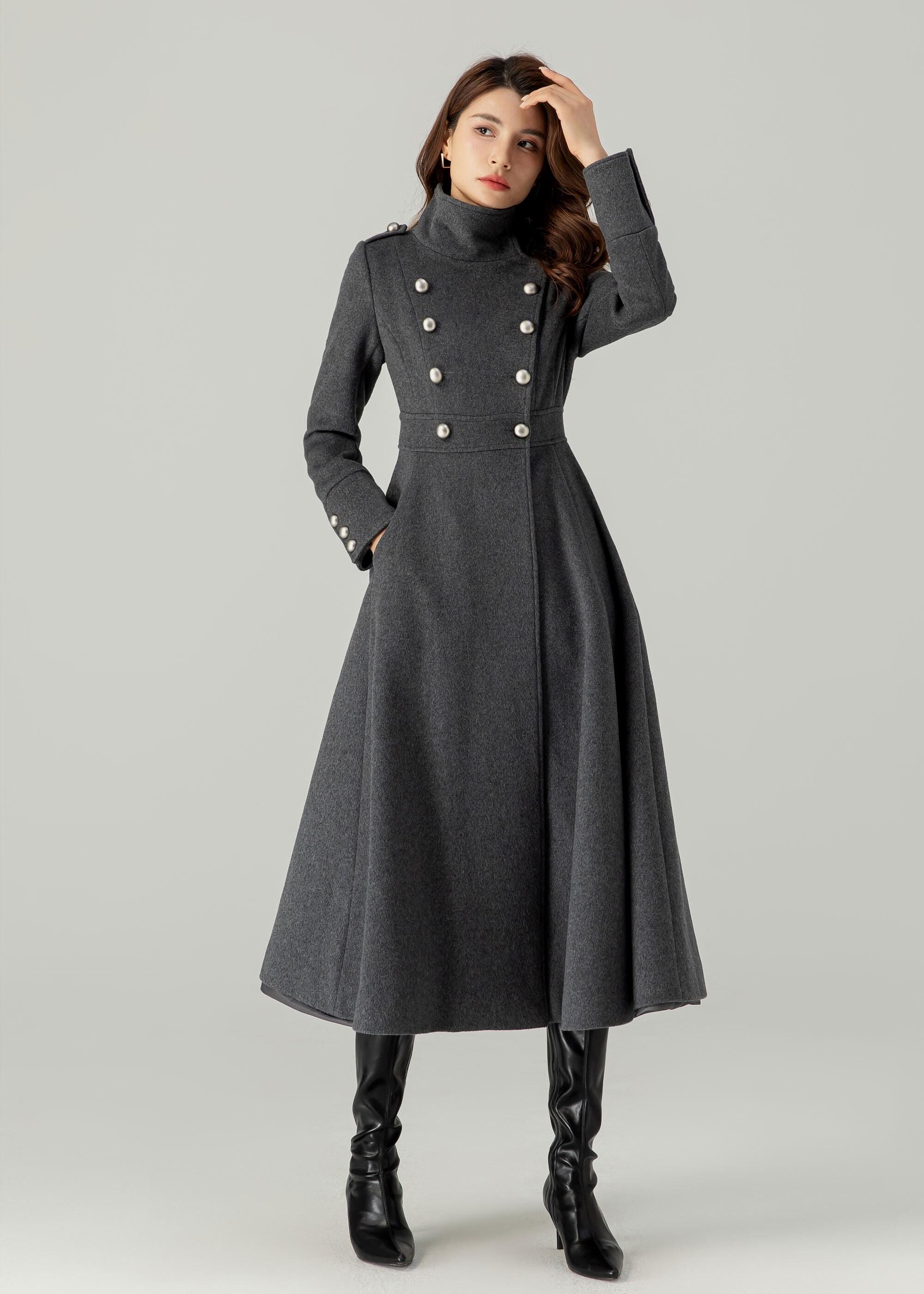 ジャケット・アウター DOUBLE WOOL LONG COAT - GREY il_1080xN.6920461285_gnen.jpg