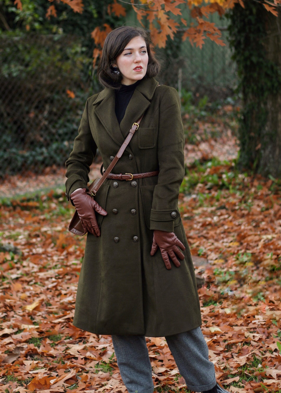 Euro Military Nylon Over Coat (black) | OVY