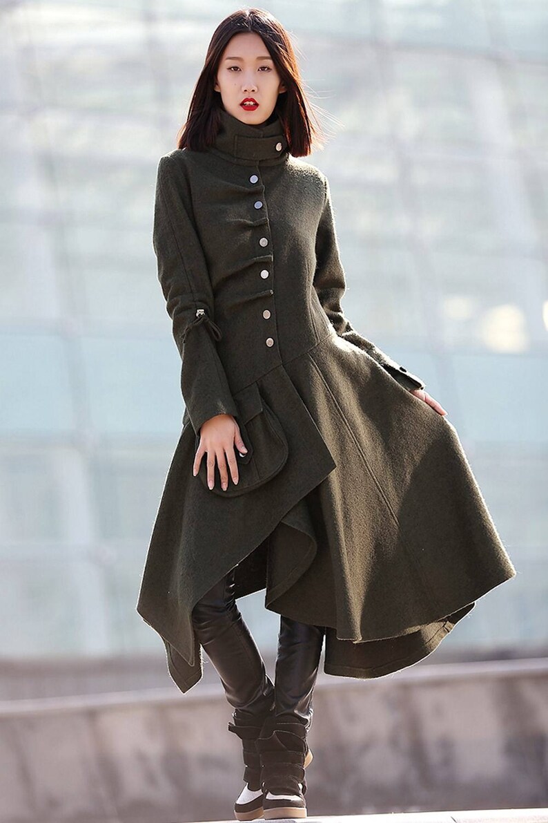 etsy wool coat