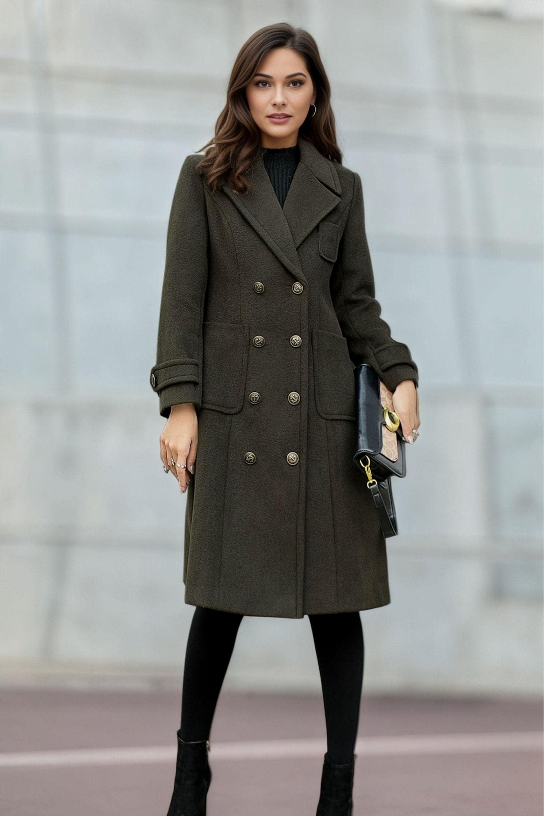22aw 2022 良品 COMOLI WOOL MILITARY COAT 2 COMOLI コモリ 22AW W03-04014 WOOL MILITARY COAT ウール