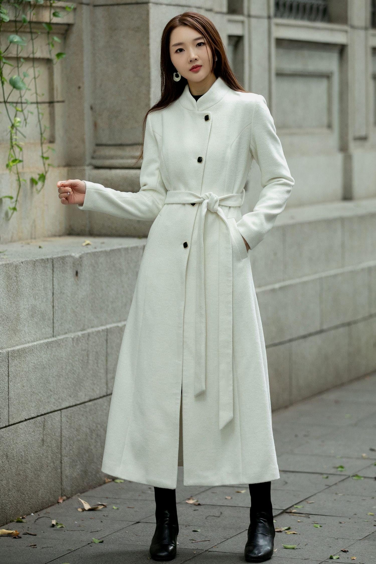 コート on&on Aline Silhouette Handmade Wool Coat NEW4WHB26_1F A Line Coat - Etsy