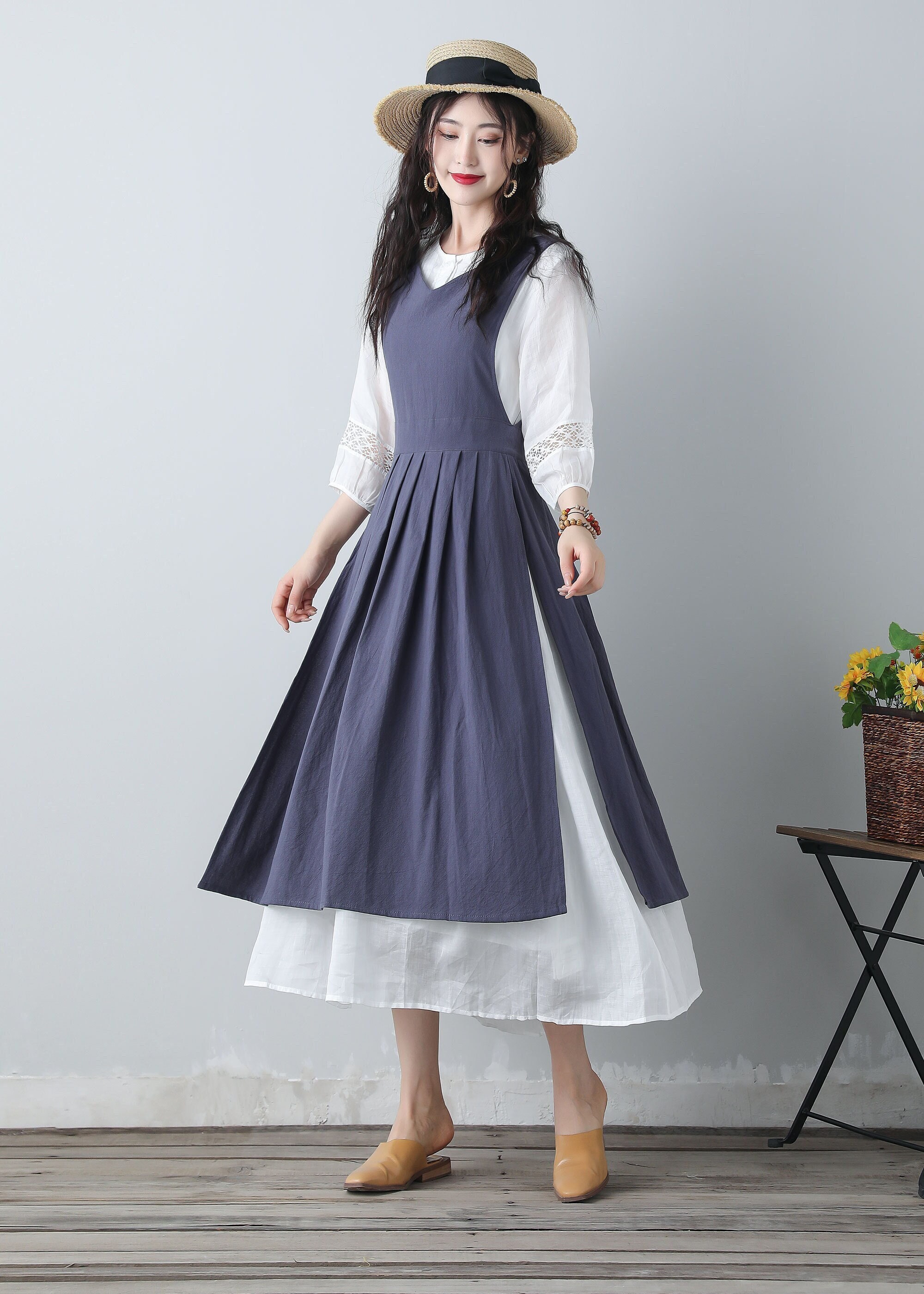 Pinafore Dress Plus Size Etsy Canada
