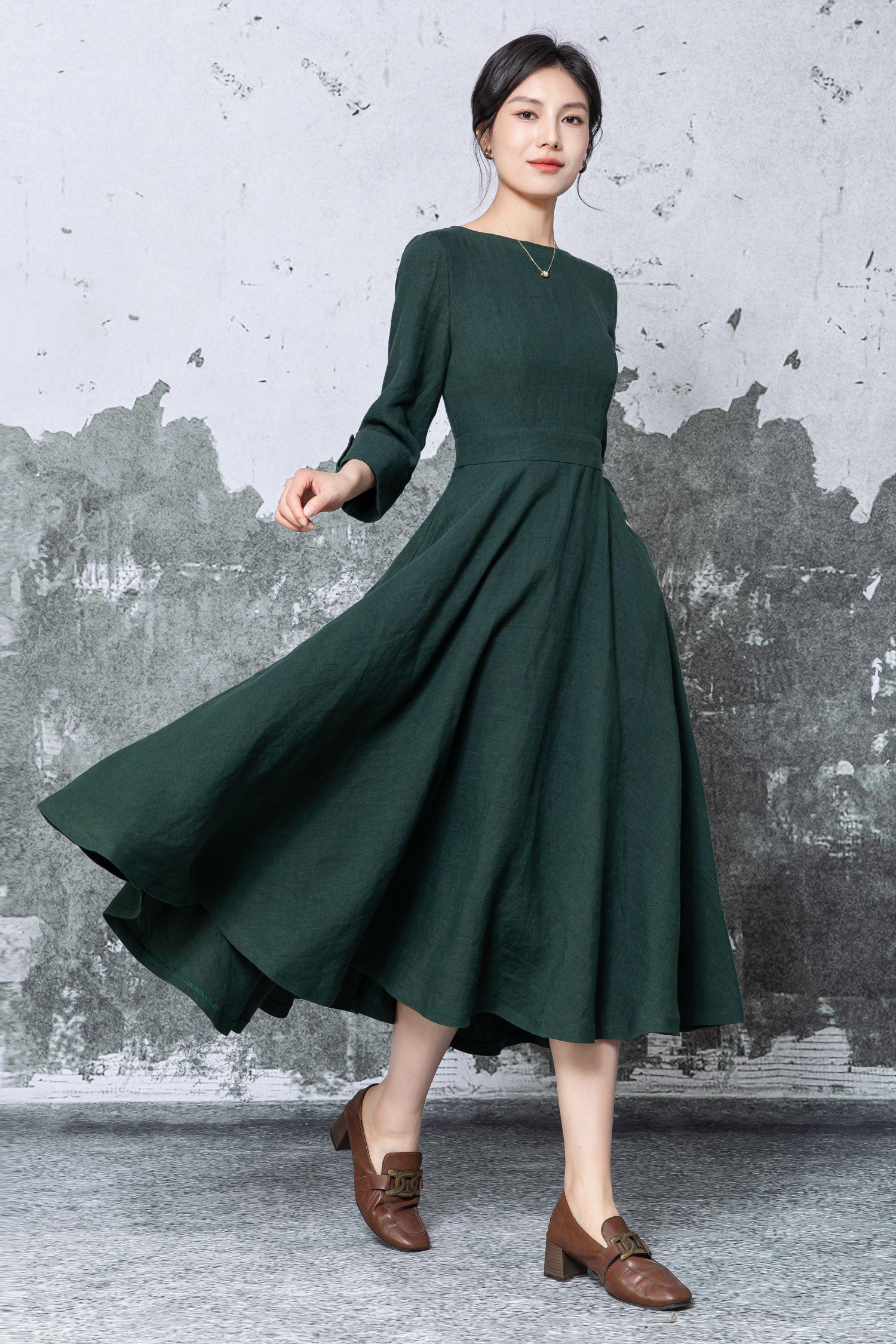 formal tan dress Nude Sleeveless Mock Neck Dress with a Pleated Maxi Skirt XS-S / 2-4 / Nude main image 0