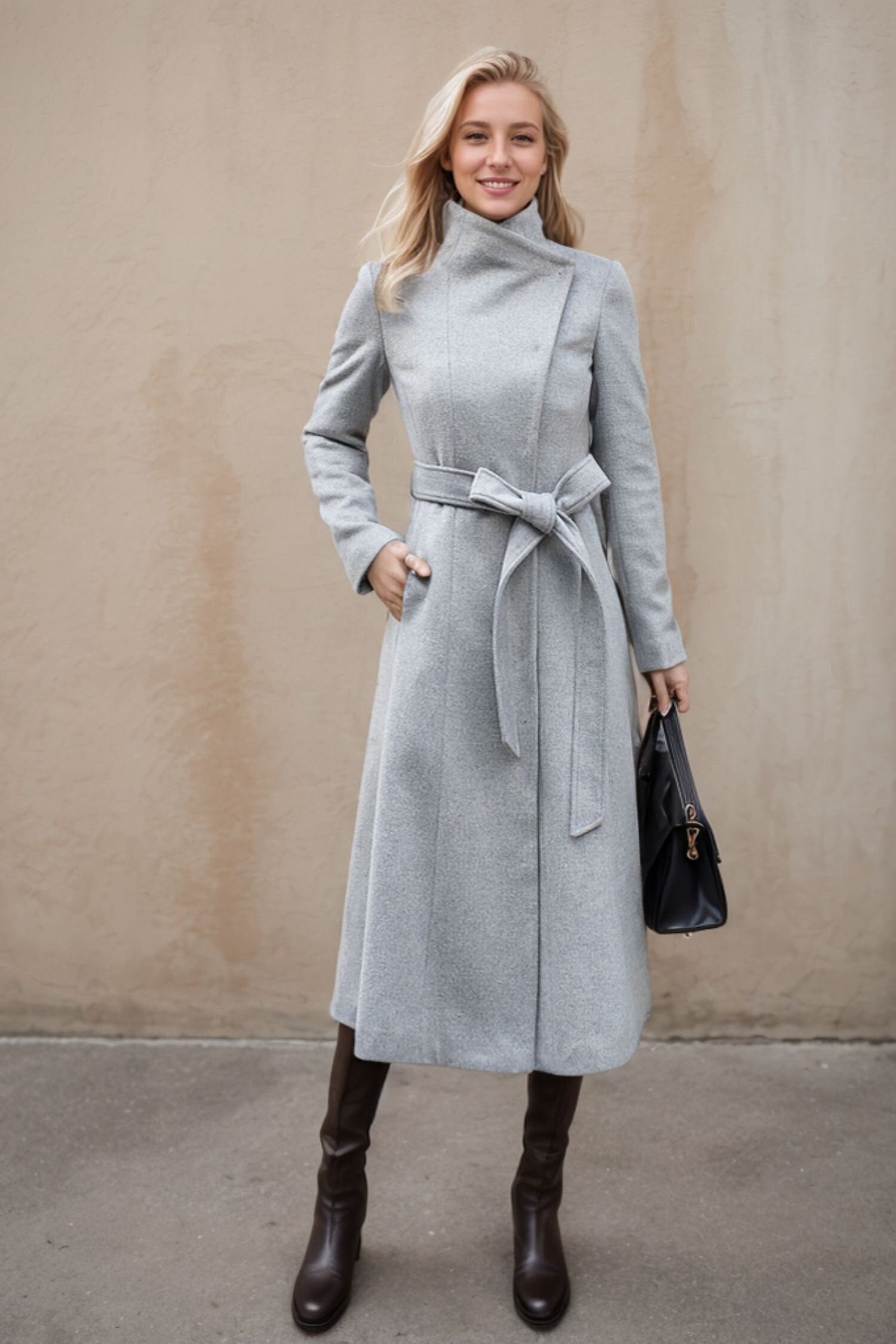 Wool Earth Coat – La Garçonne