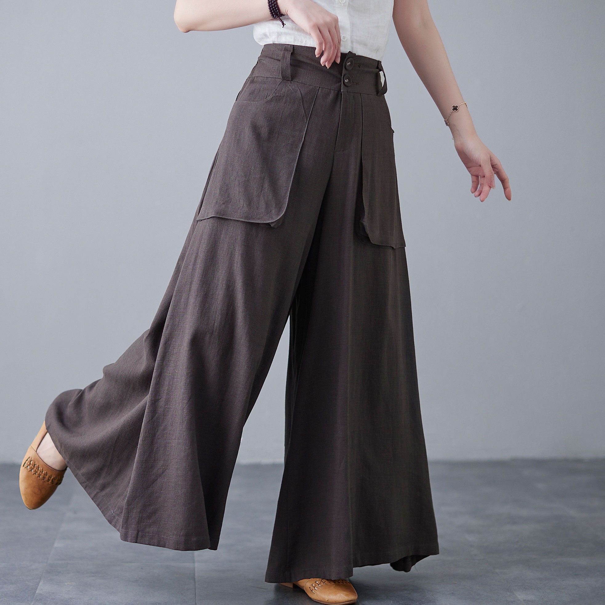 Lane Bryant Pants & Jumpsuits | Lane Bryant Linen Wide Leg Pants | Poshmark