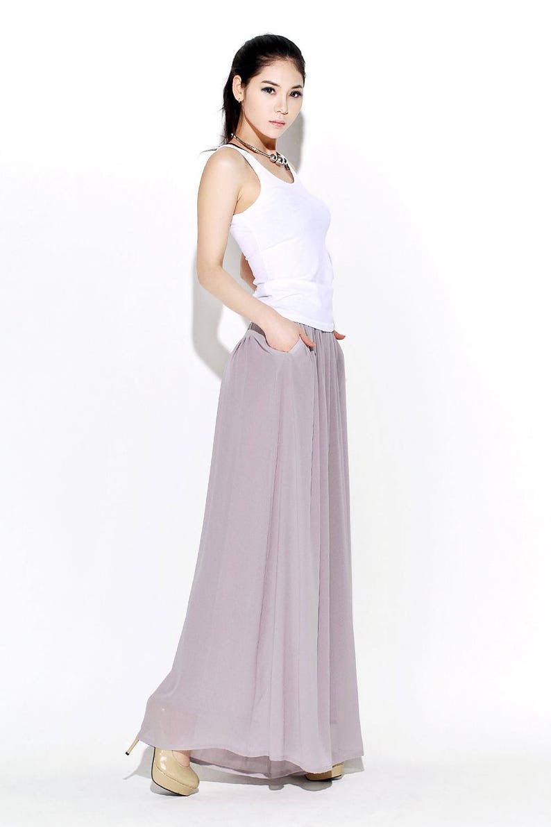 palazzo pants with long coat