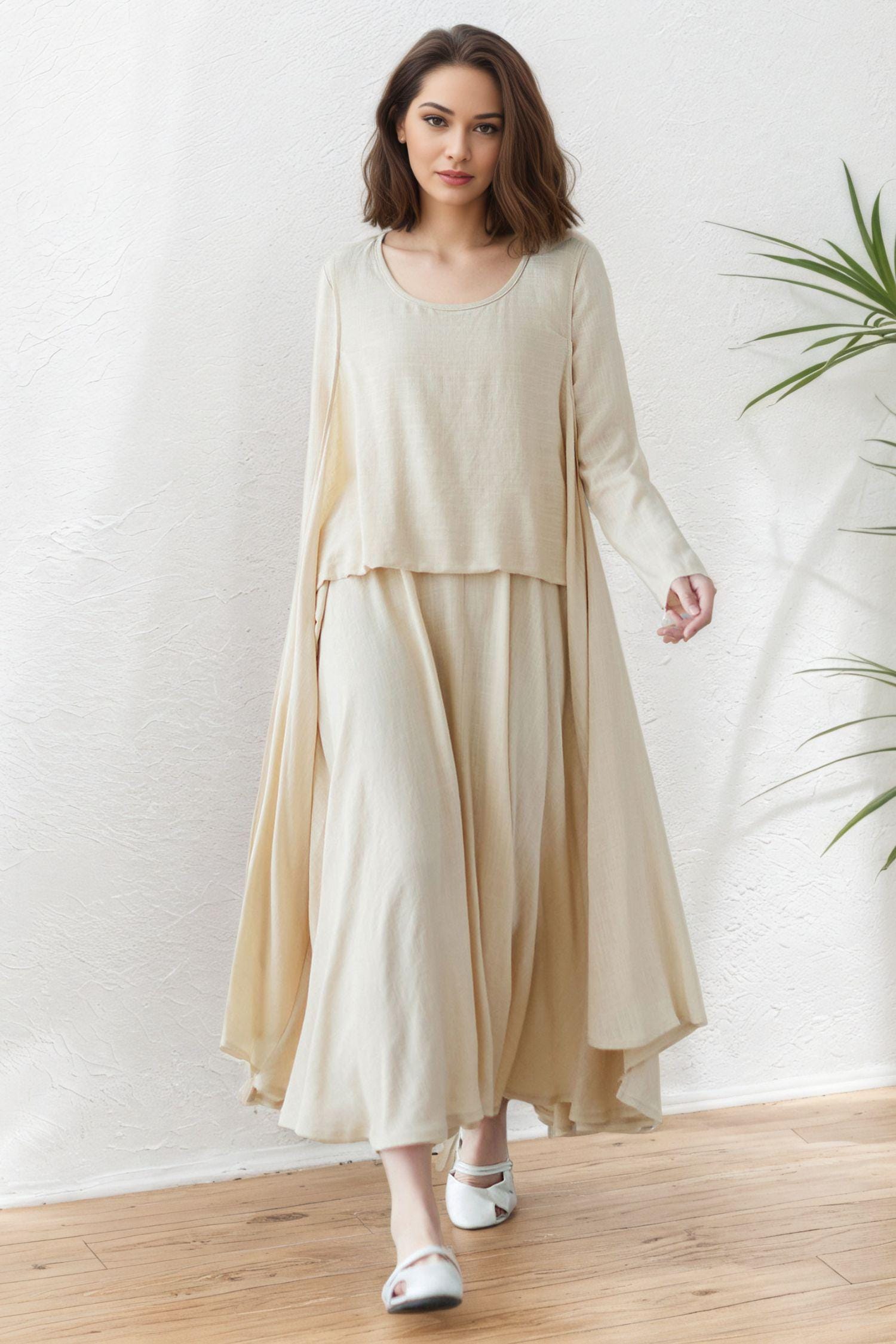 Loose Flowing Dress - Etsy