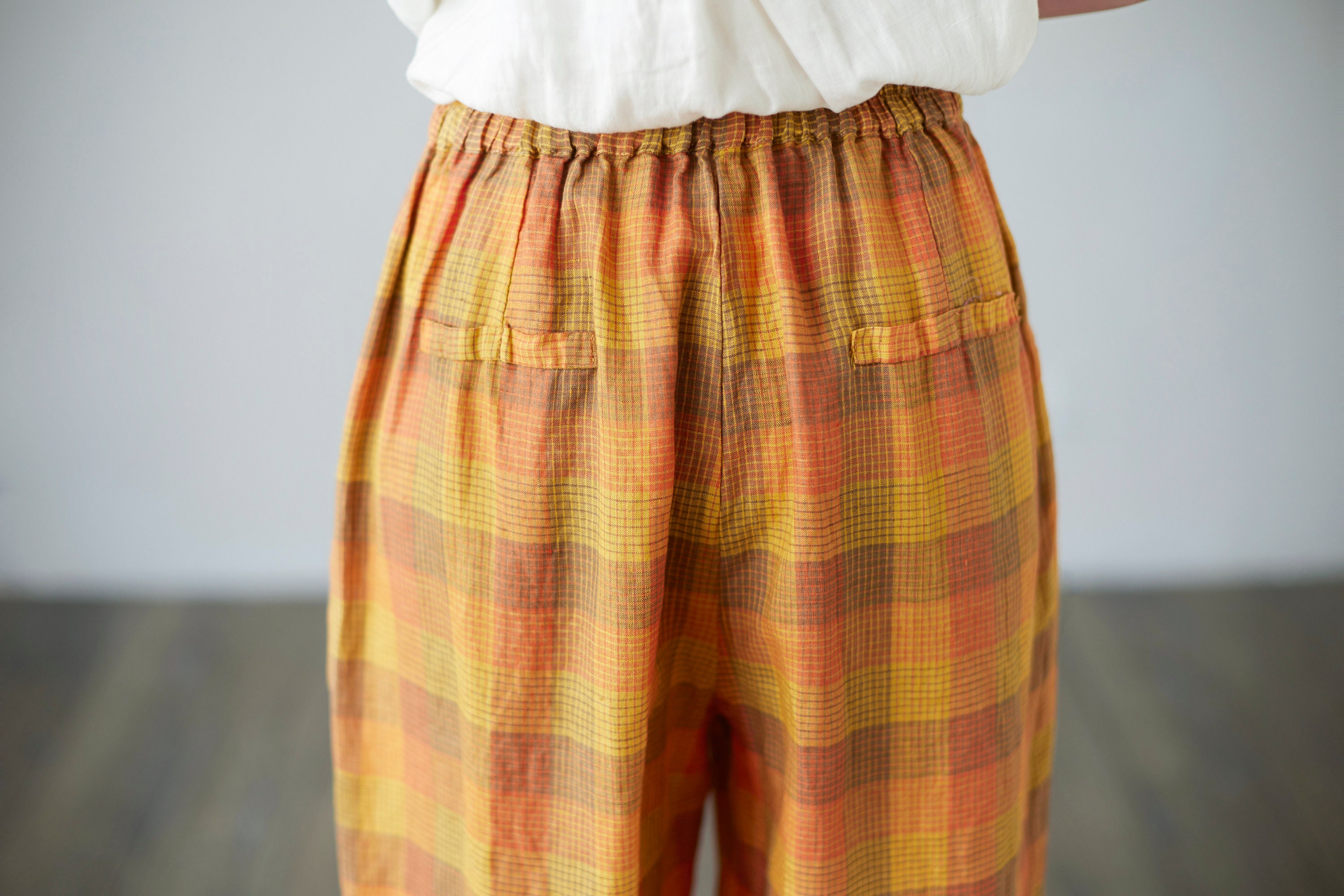 hot topic yellow plaid pants