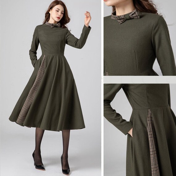 Warm winter dresses top