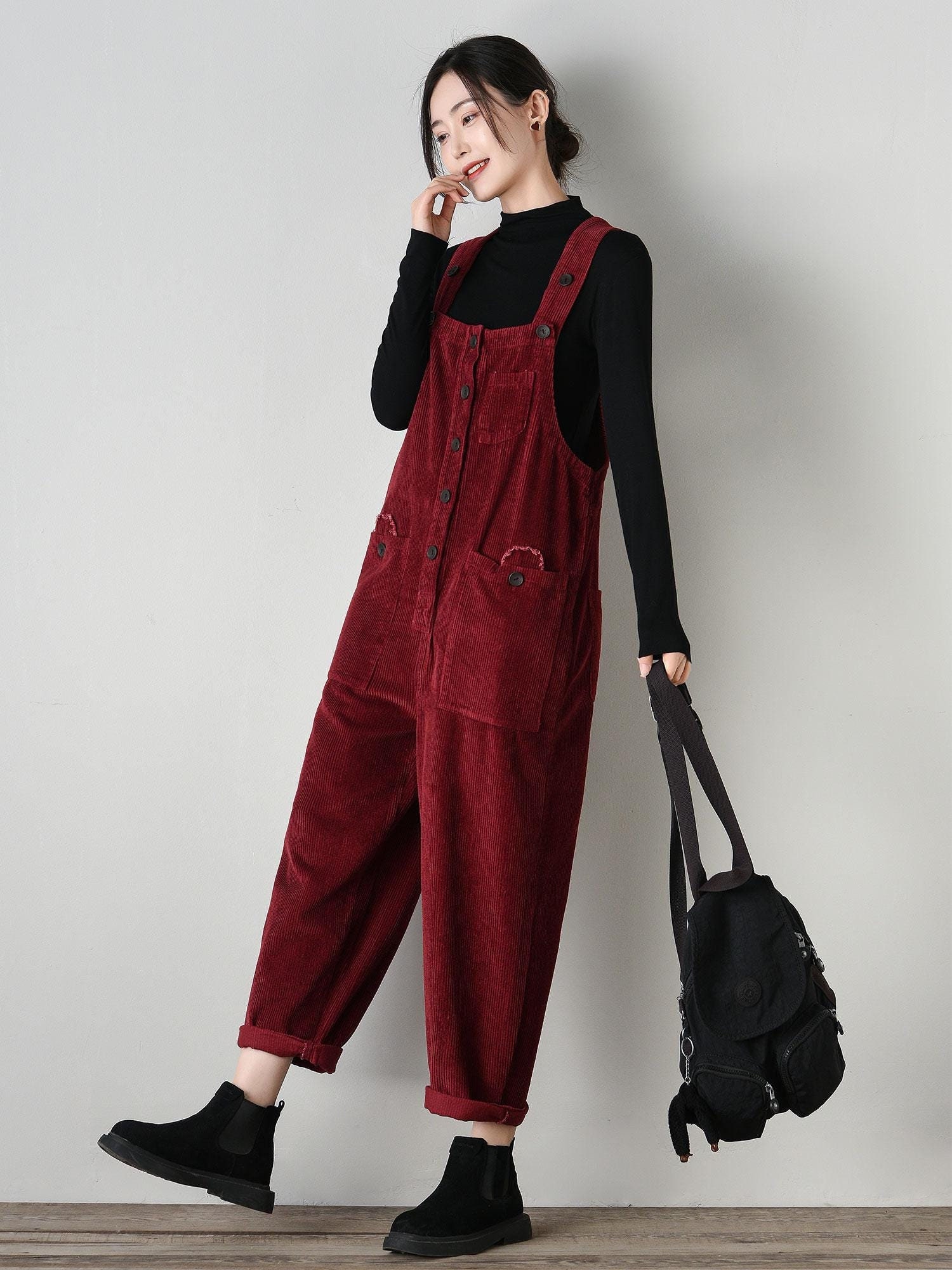 70s+black+corduroy+jumpsuit5.