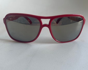 Bollé Vintage RARE Black Frame Sunglasses with Pink Orange Mirrored Lenses m84326851152_1.jpg?1759796702 main image 4