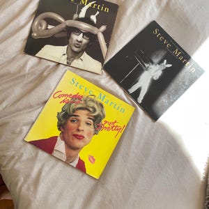 Steve Martin Comedy Records x 3