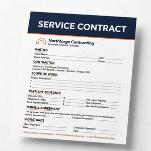 Punch List Template, Construction Punch List Excel with Status Tracking, Contractor Snag List Form for Walkthrough, Instant Download