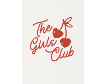 Girls Club Poker-kort: 300 gsm UV-belagt papper, glansig yta (52 kort + 2 jokrar)