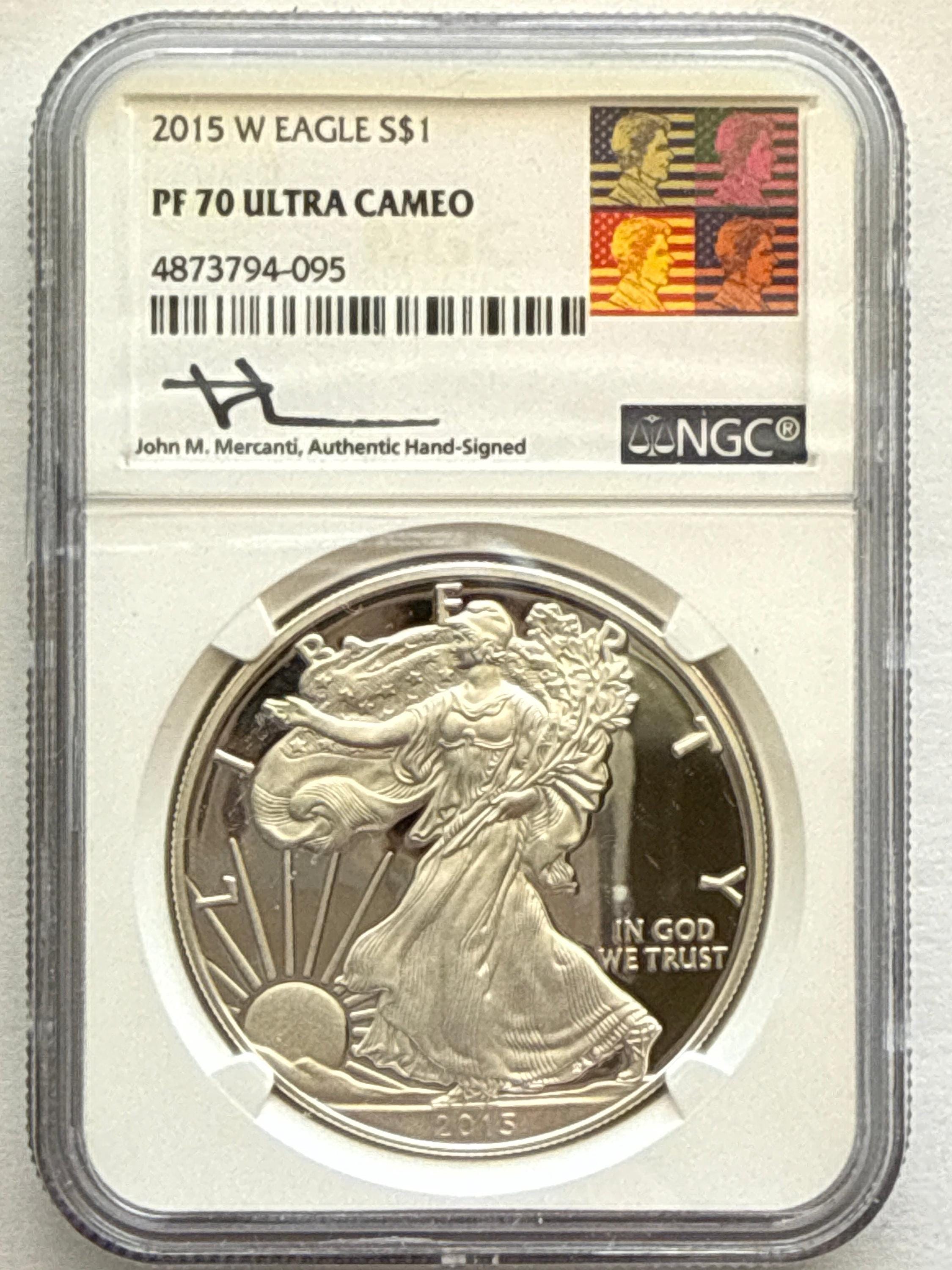 2000年イーグル銀貨　プルーフ銀貨 PF69 ULTRA CAMEO　アメリカ Ultra Cameo Silver Eagle - Etsy