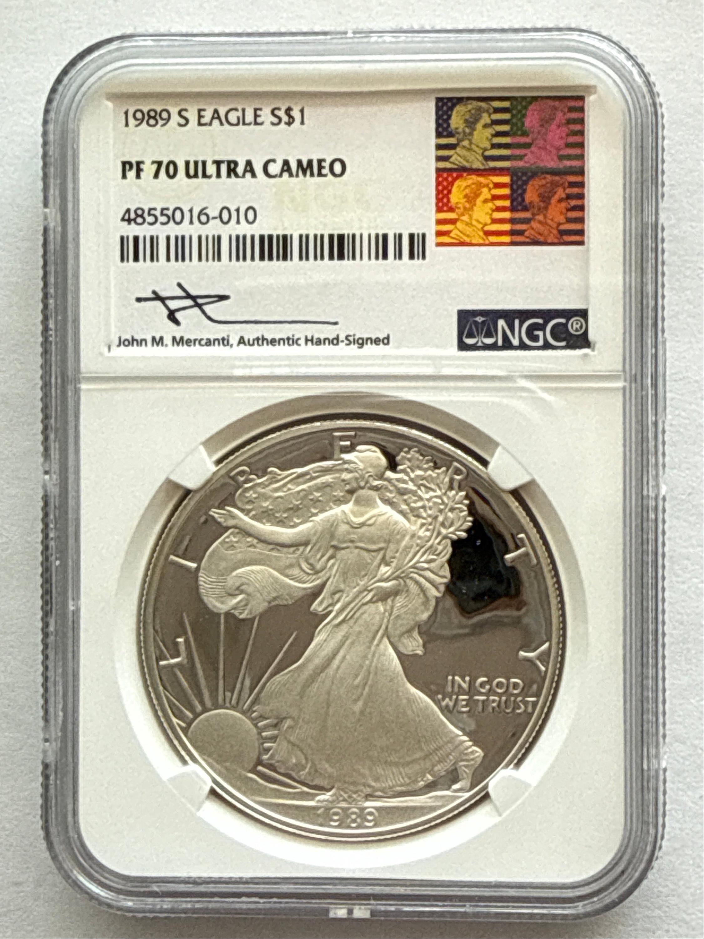 Ultra Cameo Silver Eagle - Etsy