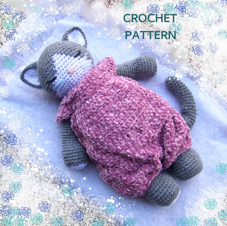 stuffed cat crochet pattern