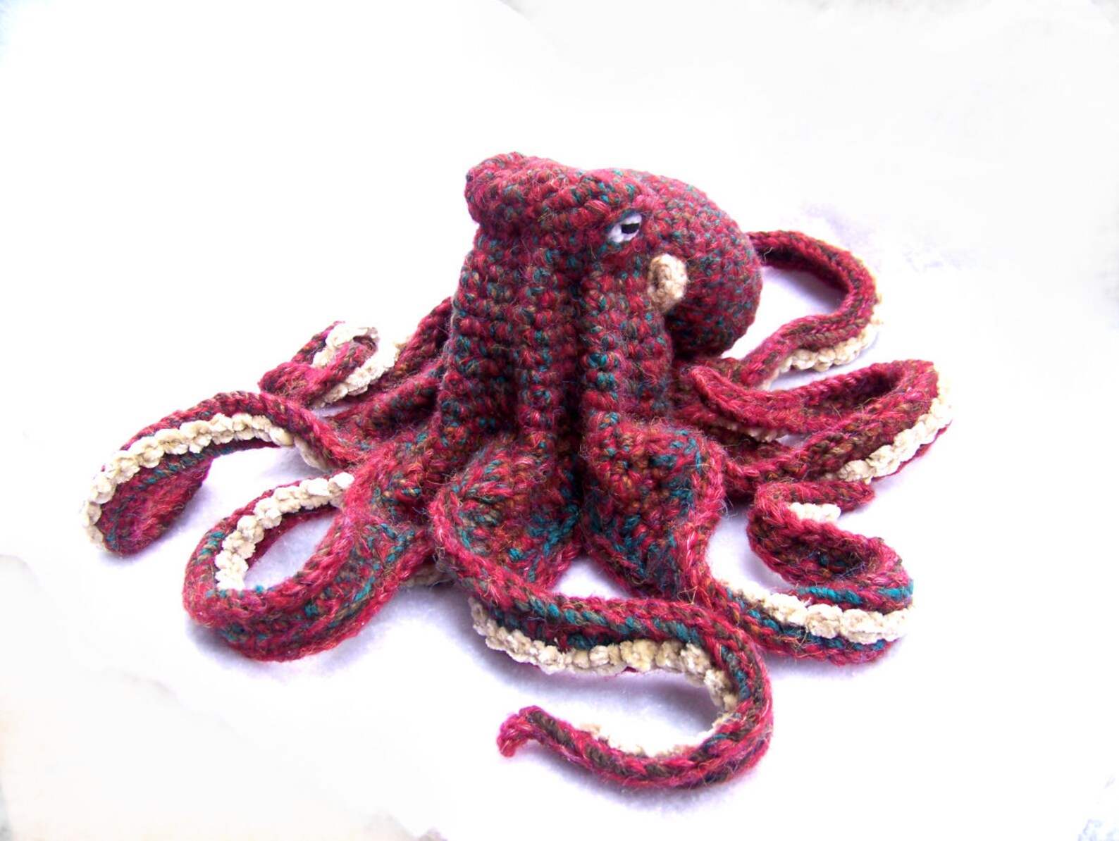 Crochet Pattern Realistic Octopusamigurumi Pattern Etsy UK