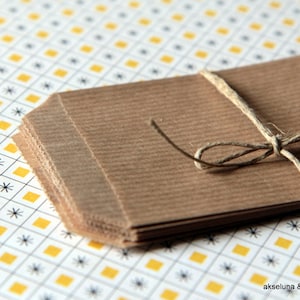 Sacchetti in carta kraft per matrimoni, Natale, sacchetti regalo per piccoli regali da 10 o 25