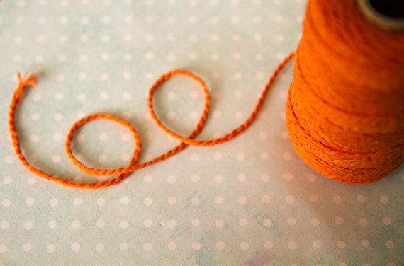 Orange Cotton String 10m -  Norway