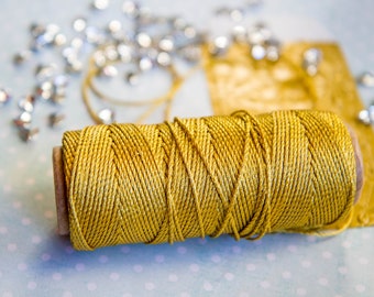 Golden twine spool 63m