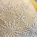 Papier EcoWrap Motif 'FLOCONS DE NEIGE' Lot De 10 Feuilles - Les Utiles De Zinette