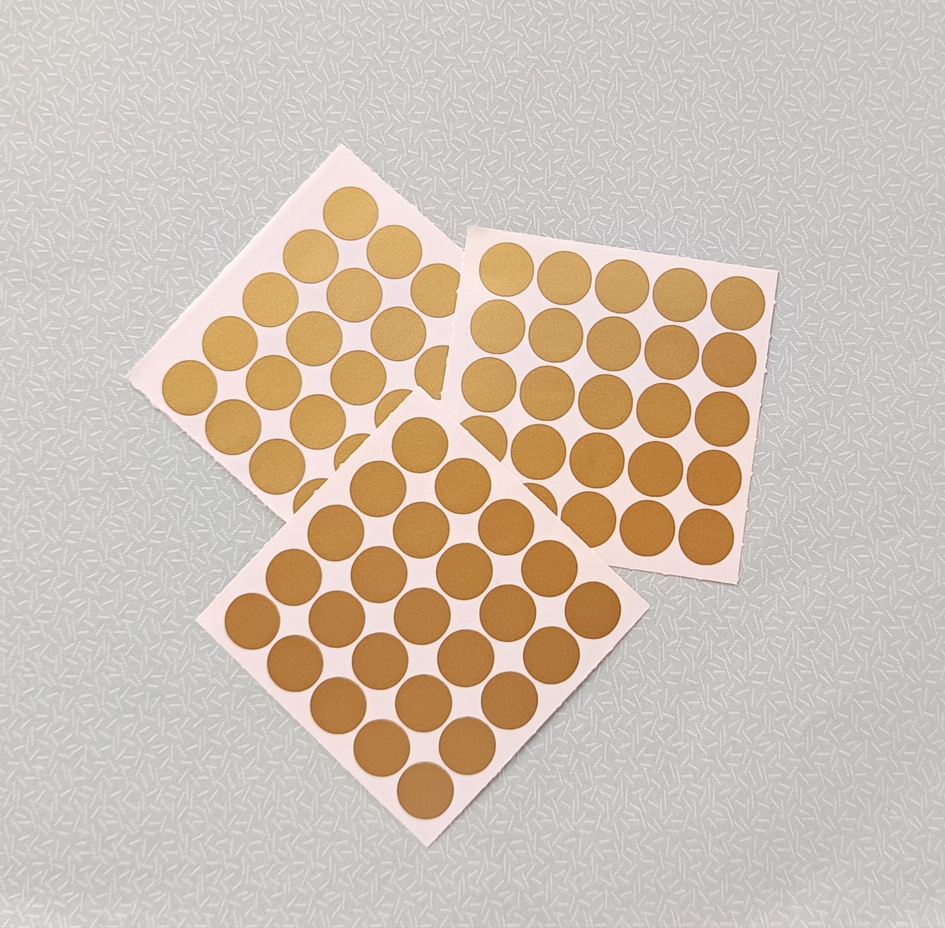 Golden Sticker Sheets Golden Stickers Matte Foil Set of 50 - Etsy