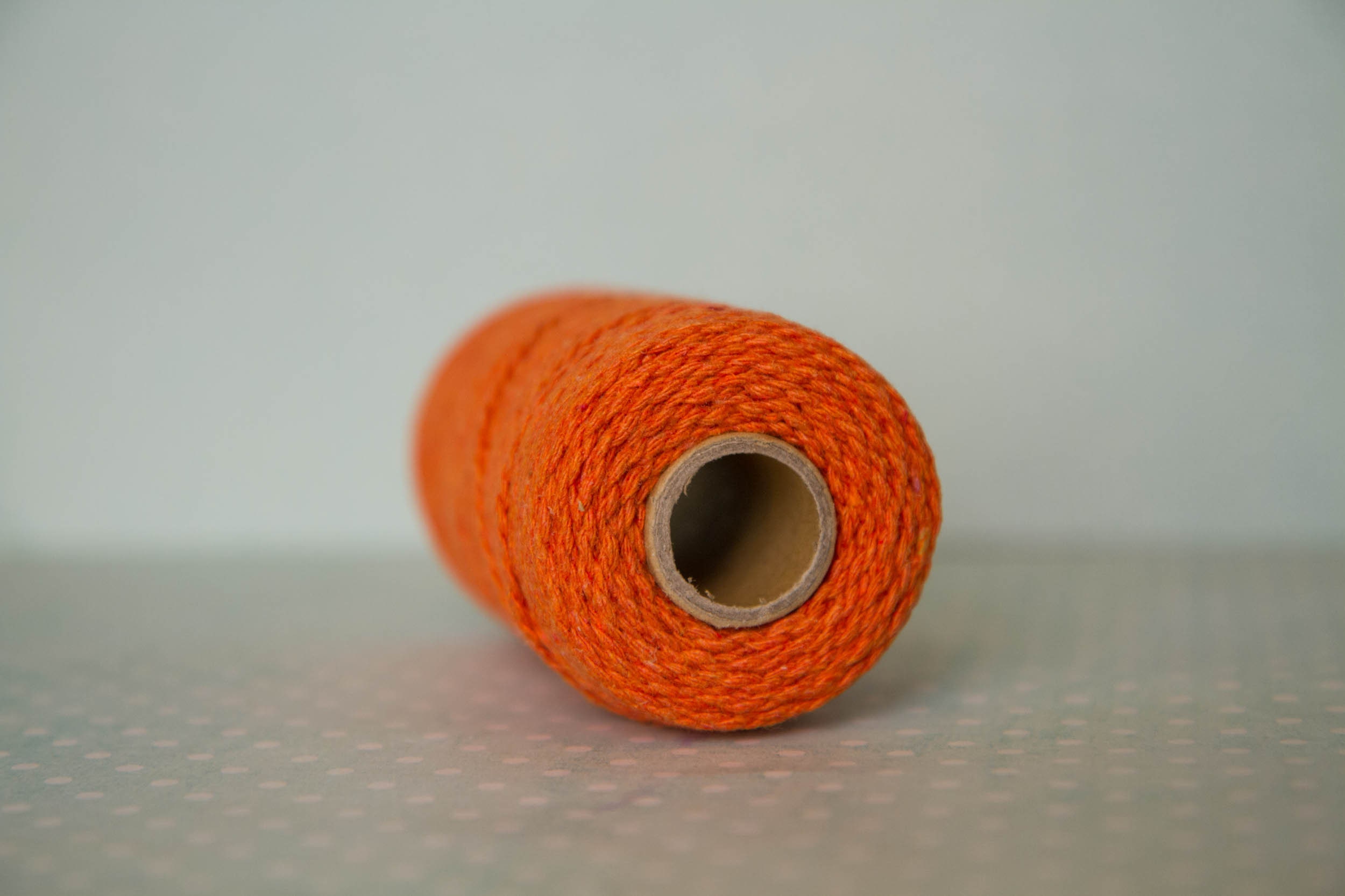 Orange Cotton String 10m 
