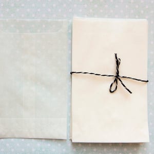 Buste per alimenti in glassine, carta cristallina, confezioni regalo. Lotto di 20