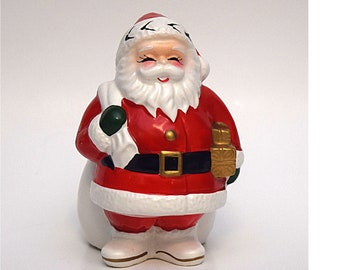 Vintage National Potteries Christmas Santa Planter (NEW)