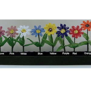 Vintage French Beaded Daisy Flowers Wedding, Crafts, Party Favor, Gift, Decor