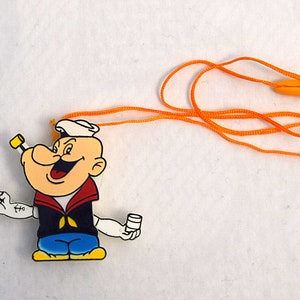 Vintage Rare Popeye the Sailorman Pull String Toy (New)