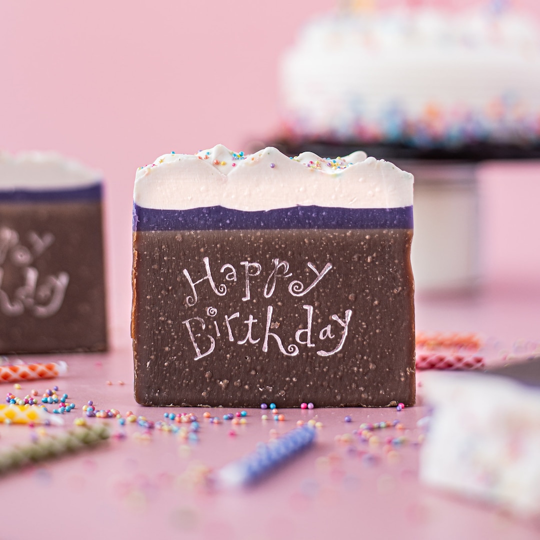 Happy Birthday Soap Etsy