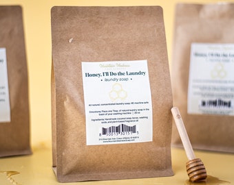 Natural Laundry Soap- Honey, I'll Do The Laundry