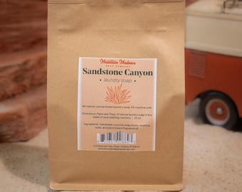 Natural Laundry Soap- Sandstone Canyon