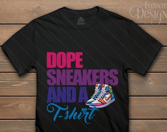 Digital Sneaker Head Iron on Transfer Tshirt | Shirt | PNG | Sticker | Label | Clipart | Cut File | Graphic Tee | Hip Hop | Urban | Colorful