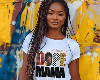 Mother's Day Iron on Transfer Tshirt Designs | Shirt | PNG | Sticker | Label | Clipart | Cut File |  Dope Mama | Graphic Tee | Gift | Woman
